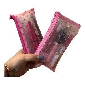 One 9pc cosmetic Bundle Pouche